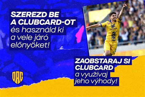 DAC klubkártya