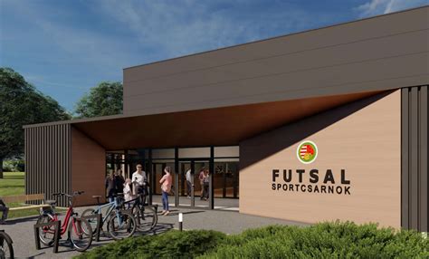 Futsalcsarnok látványterv