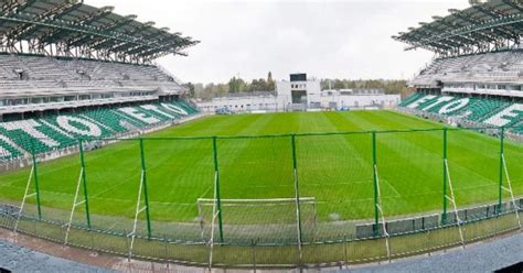 A Beregszászi Barátság Stadion légi felvétele