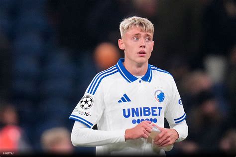 Viktor Dadason, az FC Koppenhága csatára