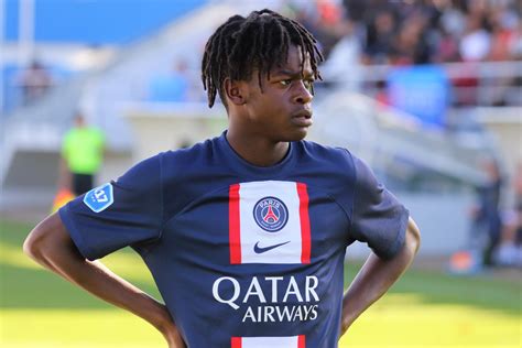 Quentin Ndjantou, a PSG fiatal támadója