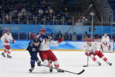 Jégkorong mérkőzés a téli olimpián