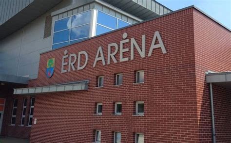 Az Érd Aréna épületének külső látképe