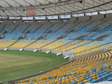 Labdarúgó stadion látképe, Brazília