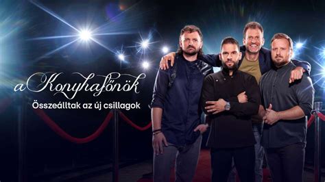 A Konyhafőnök VIP stúdiója és a versenyzők munka közben