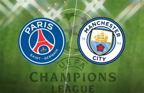 A Paris Saint-Germain és a Manchester City logói