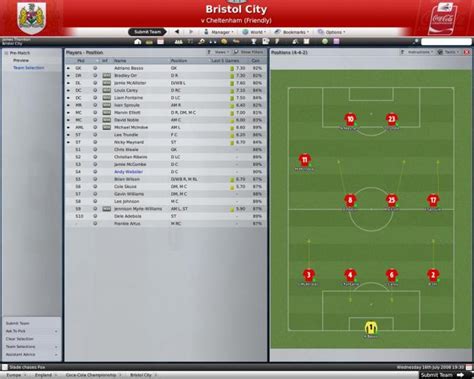 Football Manager 2009 játékmenet