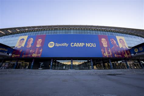 Spotify Camp Nou stadion látképe