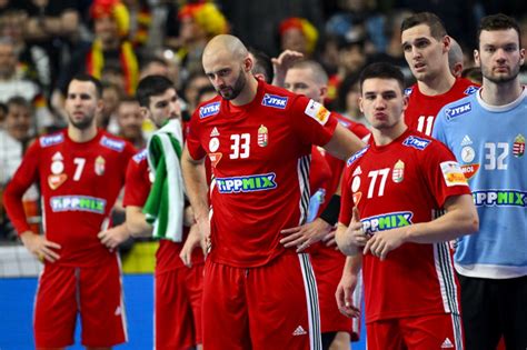 A magyar csapat öröme az Ausztria elleni győzelem után
