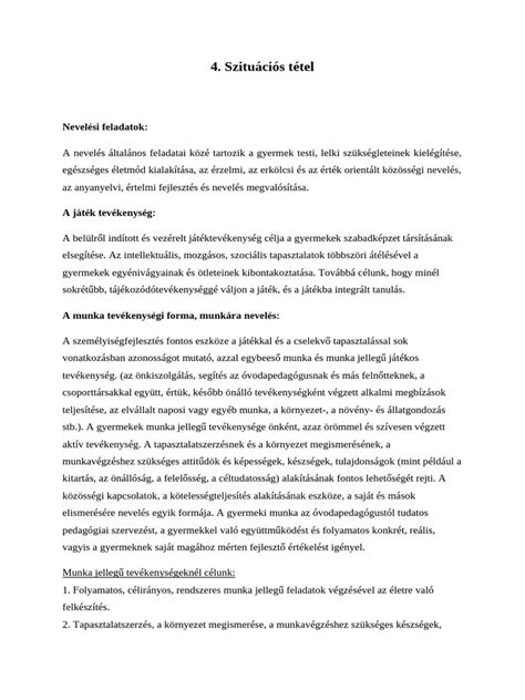 Védelmi szituációs gyakorlat diagramja