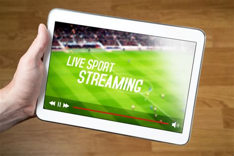 Online sport streaming felület