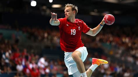 Mathias Gidsel egy gólt lő a világbajnokságon