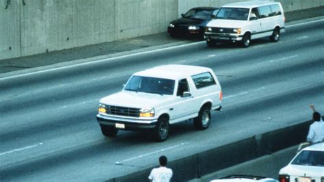 O.J. Simpson híres fehér Bronco üldözése