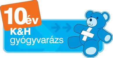 A K&H gyógyvarázs mesedoktorok program logója és tevékenysége