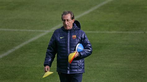 Francisco Seirul.lo és az FC Barcelona edzés