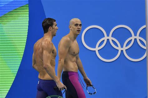 Cseh László és Michael Phelps a riói olimpián
