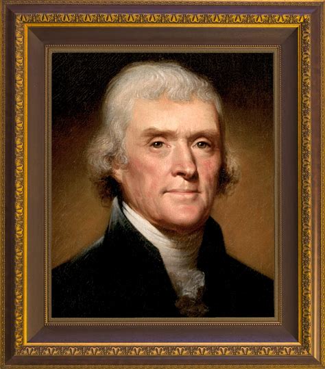 Thomas Jefferson portréja és a decimális rendszer bevezetése