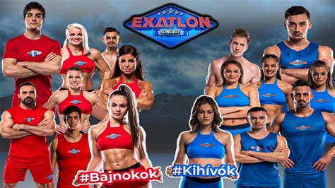 Exatlon Hungary versenyzők
