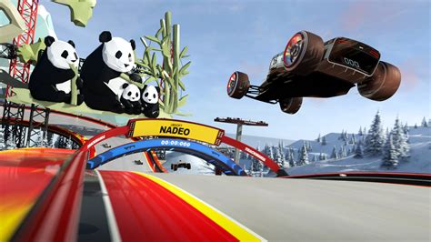 Trackmania Medálok és Eredmények képernyő