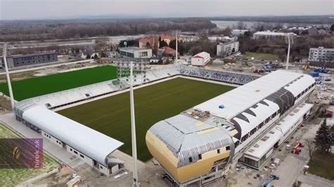 A Komáromi KFC stadionjának látványterve