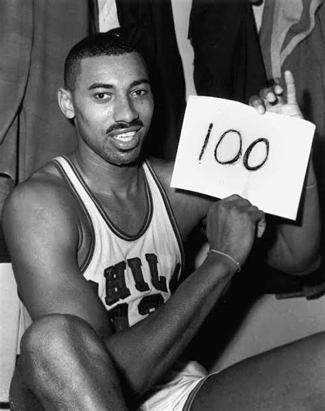 Wilt Chamberlain a 100 pontos meccs után