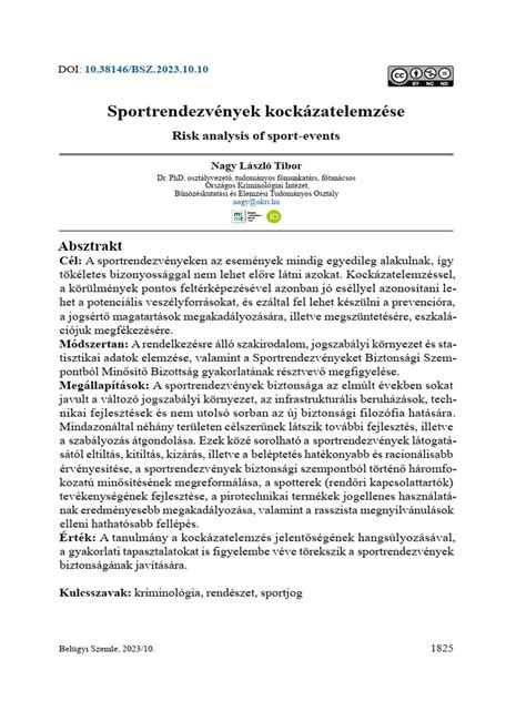 Sportrendezvények fogalomtára
