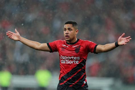 Vitor Roque, a brazil Athletico Paranaense fiatal csatára