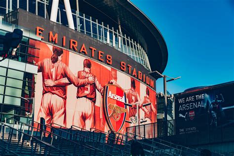 Arsenal szurkolók az Emirates Stadionban