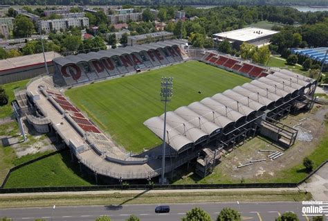 A Dunaújváros Stadion látványterve a fejlesztések után