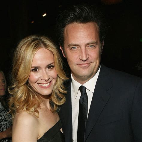 Sarah Paulson és Matthew Perry a Studio 60-ben