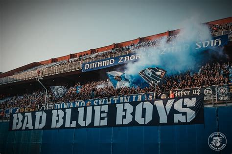 Dinamo Zagreb Bad Blue Boys szurkolók