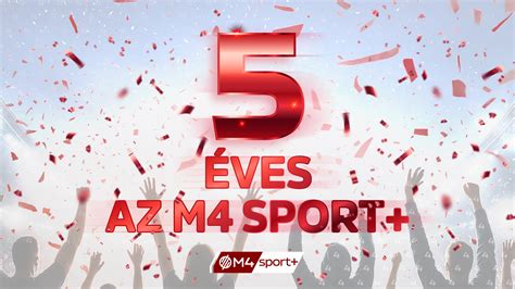 Az M4 Sport logója sportesemények közvetítése közben