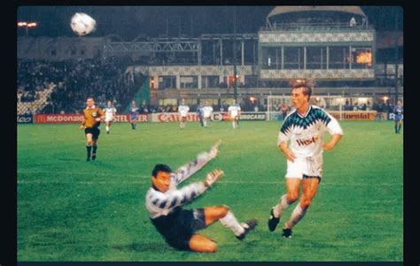 Albert Flórián gólja a Real Madrid ellen 1995-ben