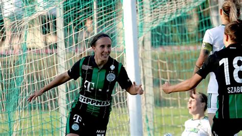 Vágó Fanny játékos-edzőként a Ferencvárosnál