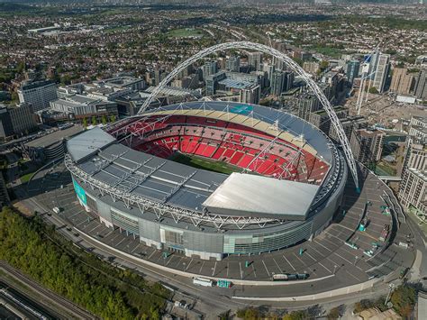 Wembley Stadion mérkőzés közben