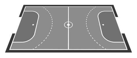 Kézilabdapálya elrendezése