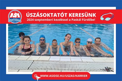 Gyermekek úszásoktatása Szegeden
