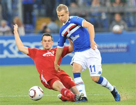 Koman Vladimir fiatalon, Sampdoria mezben