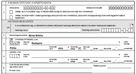 Példa előrehaladási jelentés kitöltési felületére