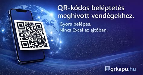 QR kódos beléptető rendszer egy stadionban