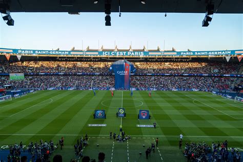 A Campus PSG stadion látképe a mérkőzés napján
