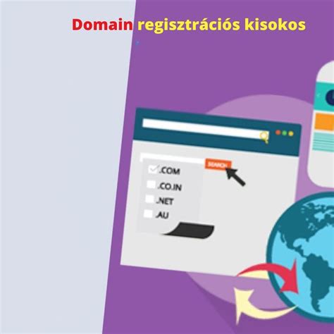 infografika a domain regisztráció folyamatáról és a WHOIS adatbázisról