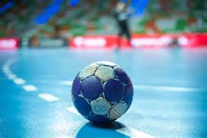 Cell-Cup fesztivál logója és kézilabda mérkőzés pillanata