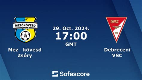 A Mezőkövesd Zsóry FC és a Debreceni VSC logója