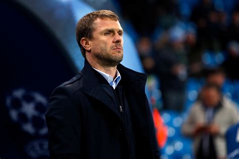 Sergiy Rebrov a mérkőzés utáni sajtótájékoztatón