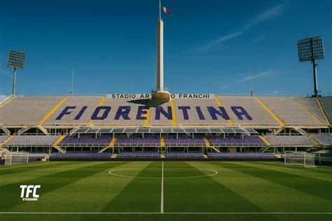 A Stadio Artemio Franchi látképe Firenzében