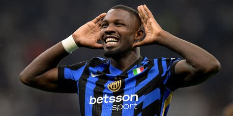 Marcus Thuram gólöröme egy Inter-Barcelona mérkőzésen