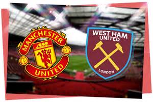 Premier League tabellája kiemelt West Ham és Manchester United pozíciókkal