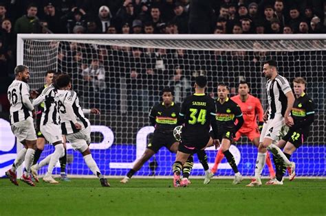 Juventus csapatkép a Bajnokok Ligája meccsen