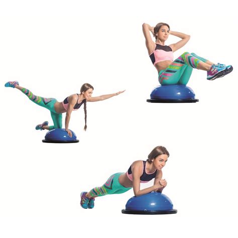 BOSU labda egyensúly gyakorlatok